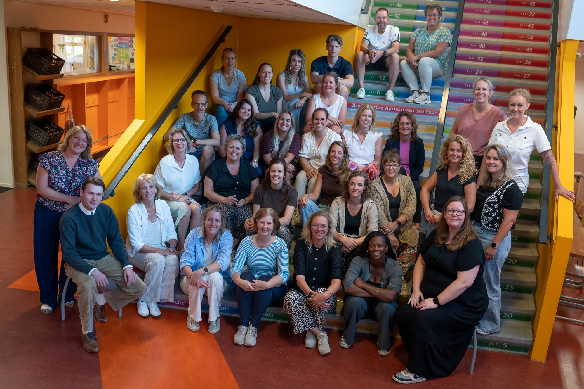 Teamfoto AVDE onderwijs 2025 2026